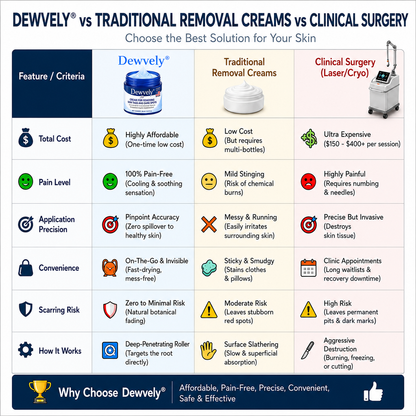Dewvely® 7-𝐃𝐚𝐲 𝐒𝐤𝐢𝐧 𝐓𝐚𝐠 & 𝐒𝐩𝐨𝐭 𝐄𝐫𝐚𝐬𝐞𝐫 𝐂𝐫𝐞𝐚𝐦 (Pain-Free, Scar-Free Formula)