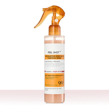 Dewvely Peel Shot - Kojic + Turmeric Body Peel Spray