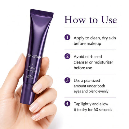 Dewvely 60-Second Eye Effects-smooths puffiness-fine lines-Refreshes tired eye