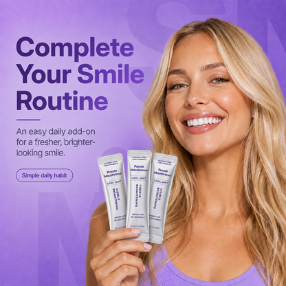 Purple Mouthwash Sachets 20 Pack