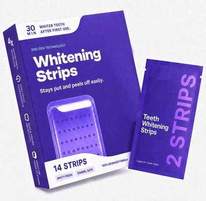 Dewvely Purple Teeth Whitening Strips