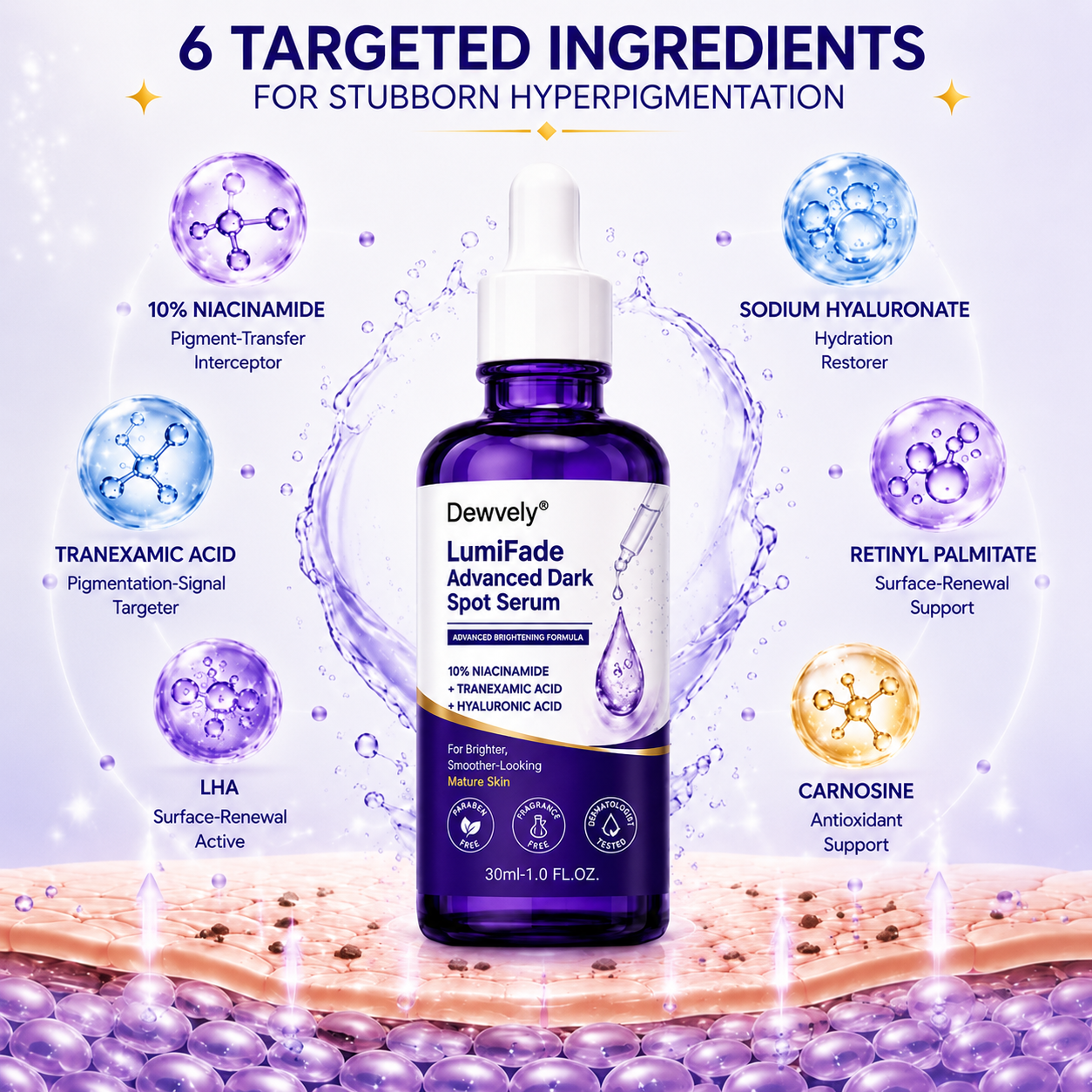 Dewvely® LumiFade Advanced Dark Spot Serum