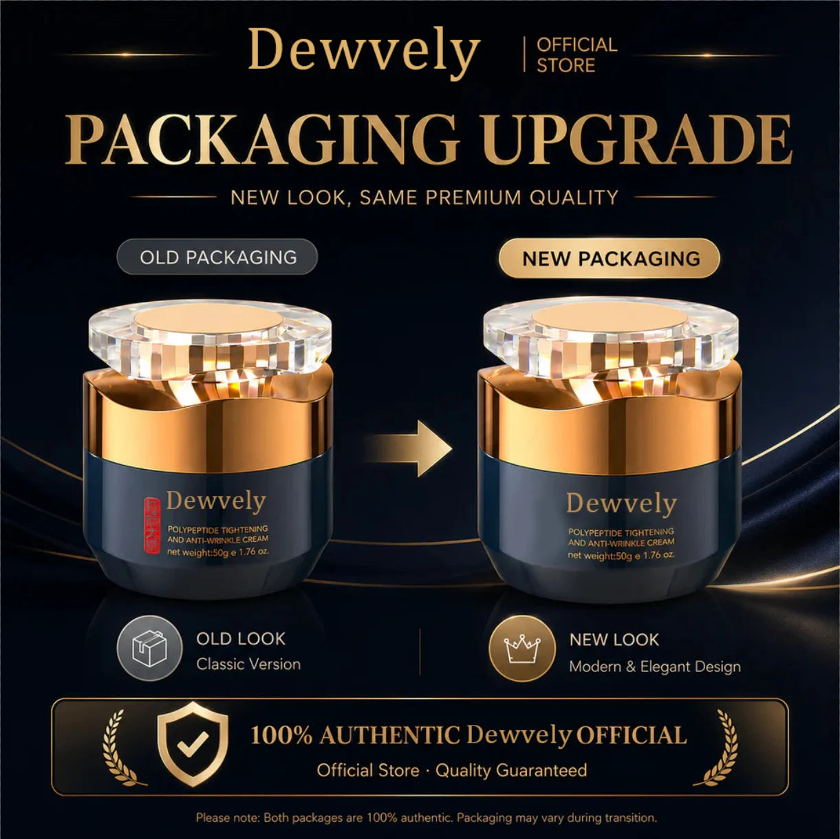 Dewvely Anti-Wrinkle Face Cream-smoother fine lines and wrinkles-improved skin hydration and elasticity