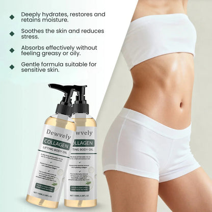 Dewvely Collagen Oil | Tightens and lifts sagging skin by 98% within 24 hours