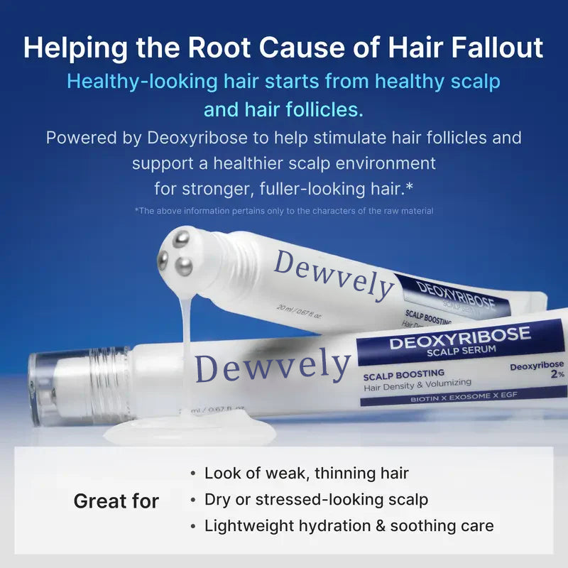 Dewvely Deoxyribose Scalp Serum | Korean Hair Care