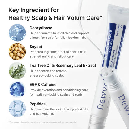 Dewvely Deoxyribose Scalp Serum | Korean Hair Care
